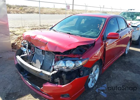 2013 Toyota Corolla S из США, поврежденный, VIN 5YFBU4EEXDP218676